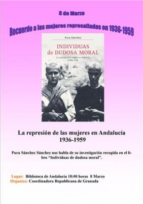 Acto de USTEA en la Biblioteca de Andalucía.- 8 de marzo'10
